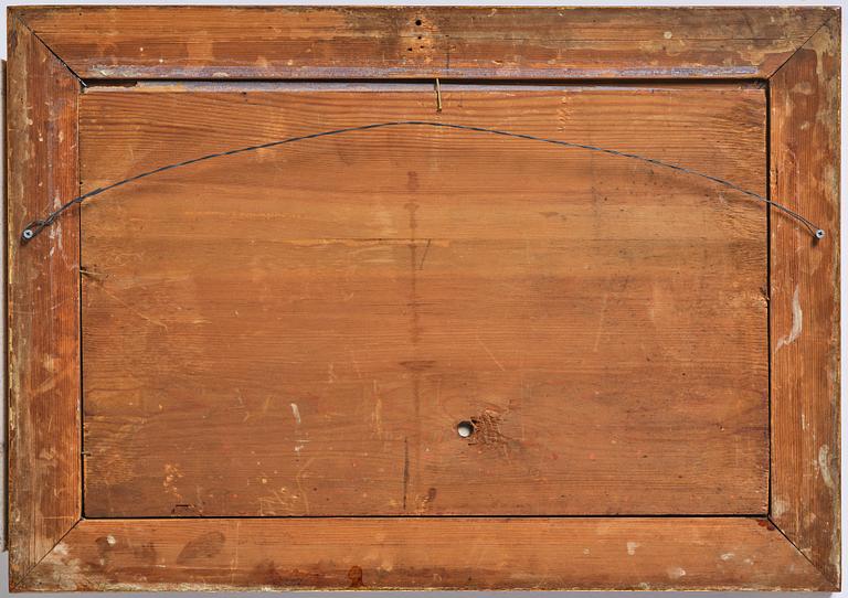 Swedish artist, "View of Näs located by the road between Gothenburg and Alingsås," dated 1808.