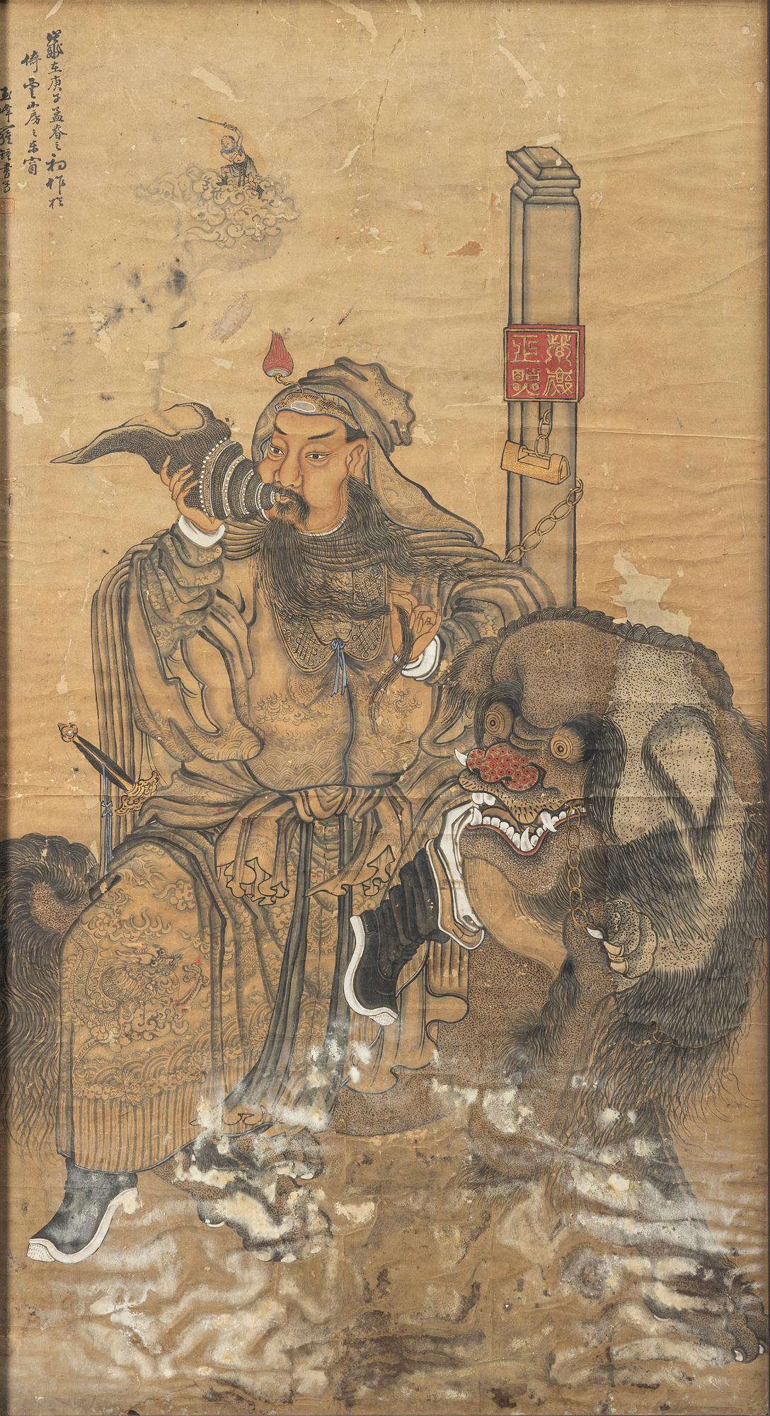 Unidentified artist, Zhao Gongming, late Qing dynasty/circa 1900.