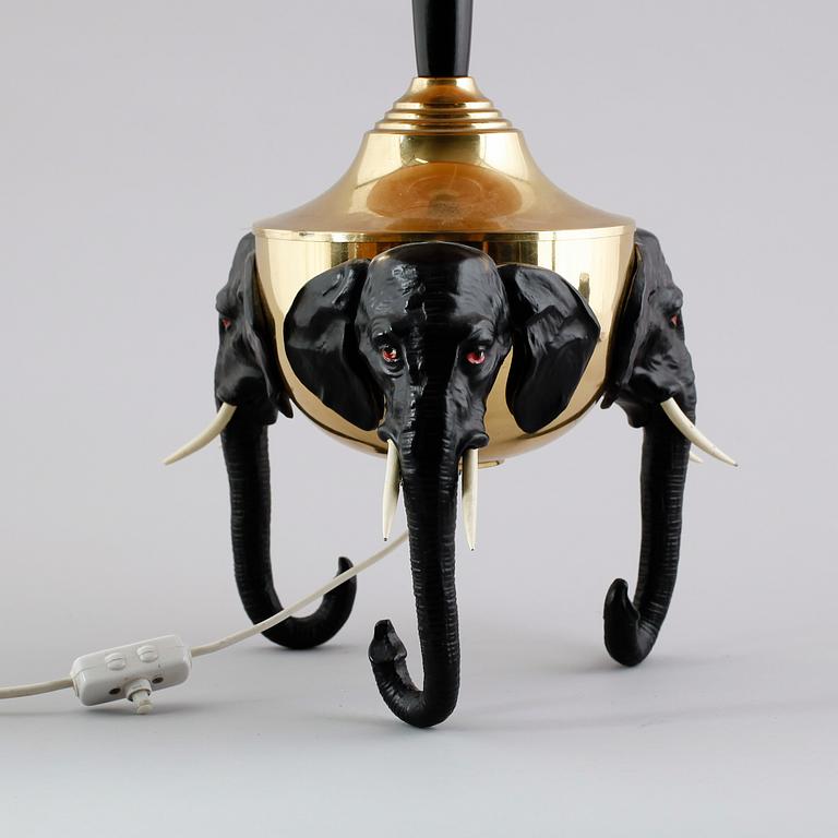 BORDSLAMPA, 1900-talets mitt.
