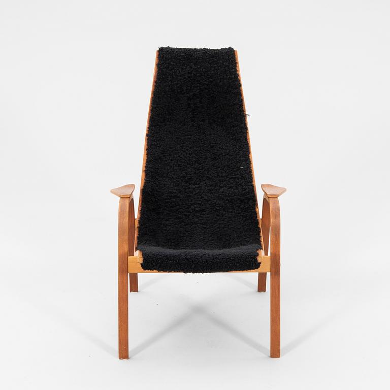 Yngve Ekström, fåtölj, "Kurva" modellen formgiven 1953.