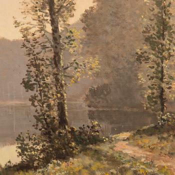 Konstanty Mackiewicz, Inland Landscape.