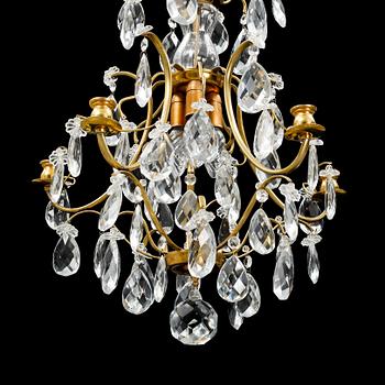 A second half of the 20th century baroque style chandeleir.