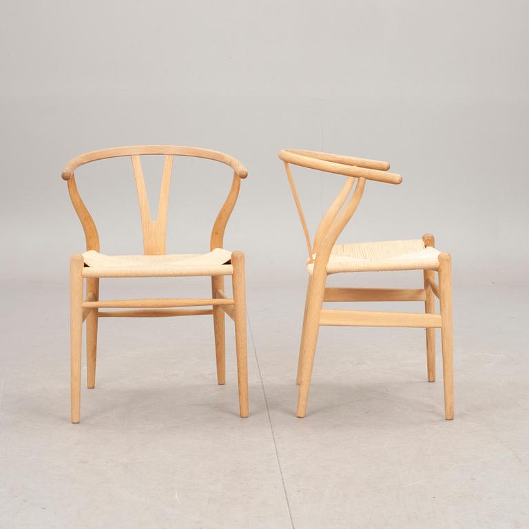 STOLAR, 6 st, "Y-stolen", Hans J. Wegner, Carl Hansen & Son.