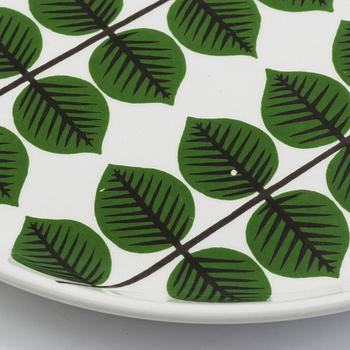 Stig Lindberg, tallrikar, 12 st, "Berså", Gustavsberg.