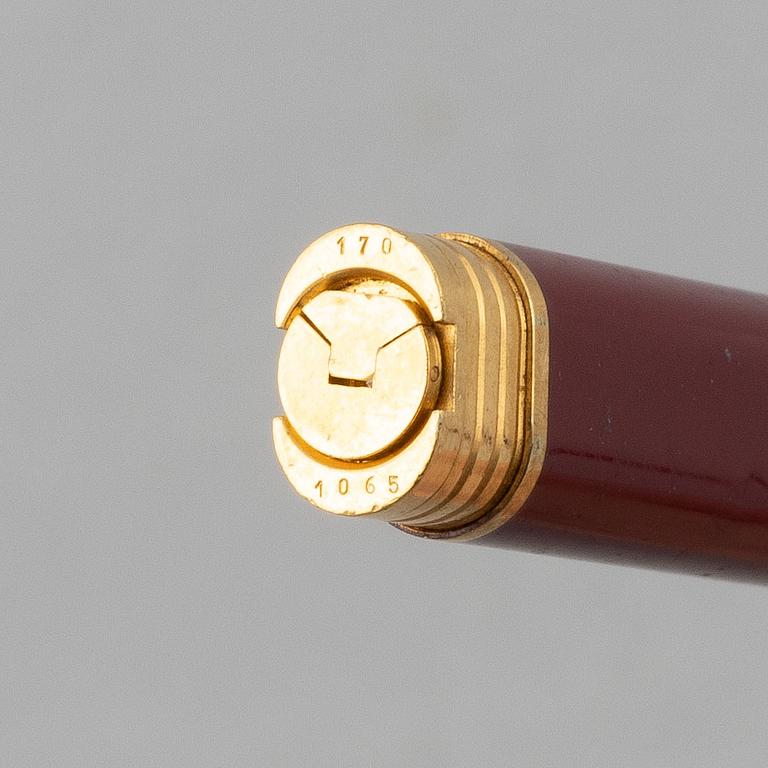 Must de Cartier, pen and lighter, "Trinity".