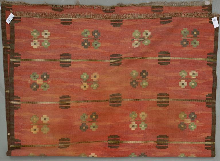 MATTA, rölakan, omkring 1900-talets mitt. Ca 280x202 cm.