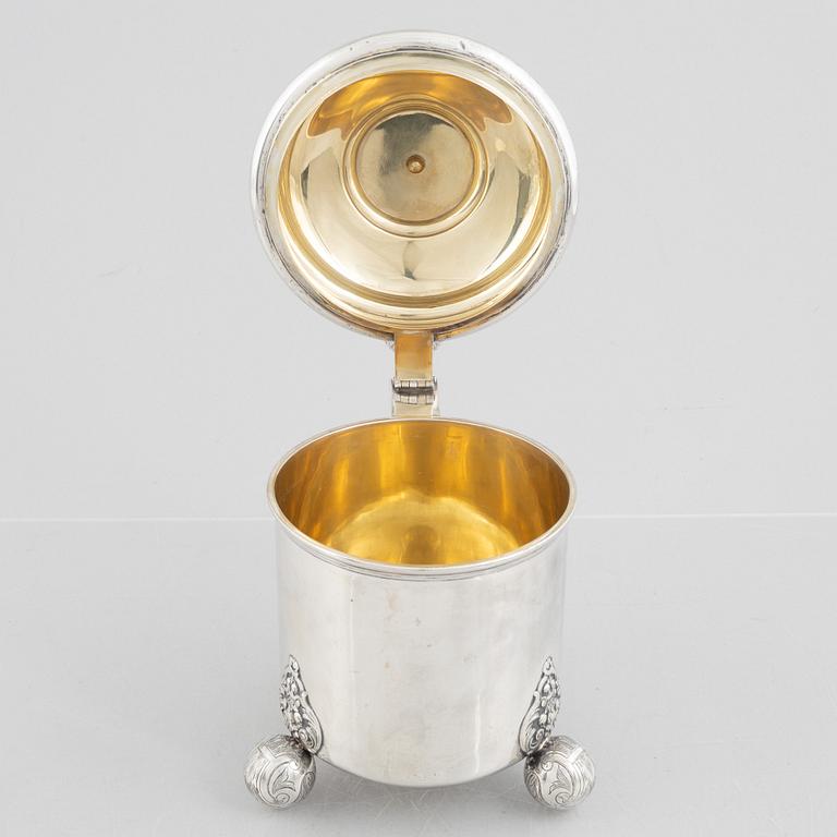 A Swedish 20th century silver tankard, mark of CG Hallberg, Stockholm 1929.