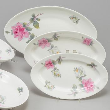 SERVISDELAR, 70 delar, benporslin, Rörstrand, 1920-talet.