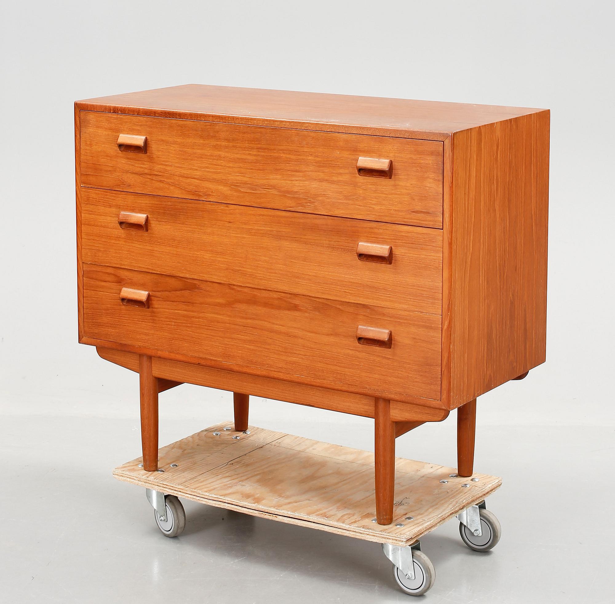 BYRÅ, Børge Mogensen, Søborg Møbelfabrik, 1953. Stämpelmärkt.