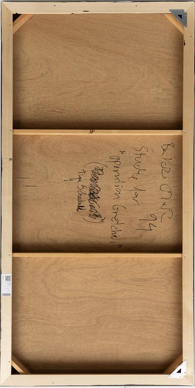 Balder Olrik, "Study for Operation Gretchen (Time schedule)".