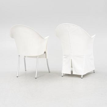 Philippe Starck, six "Lord Yo" chairs, Driade, around the year 2000.