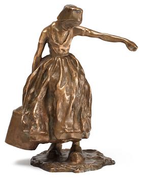 211. Carl Milles, "Vattenbärerska" (Woman carrying water).