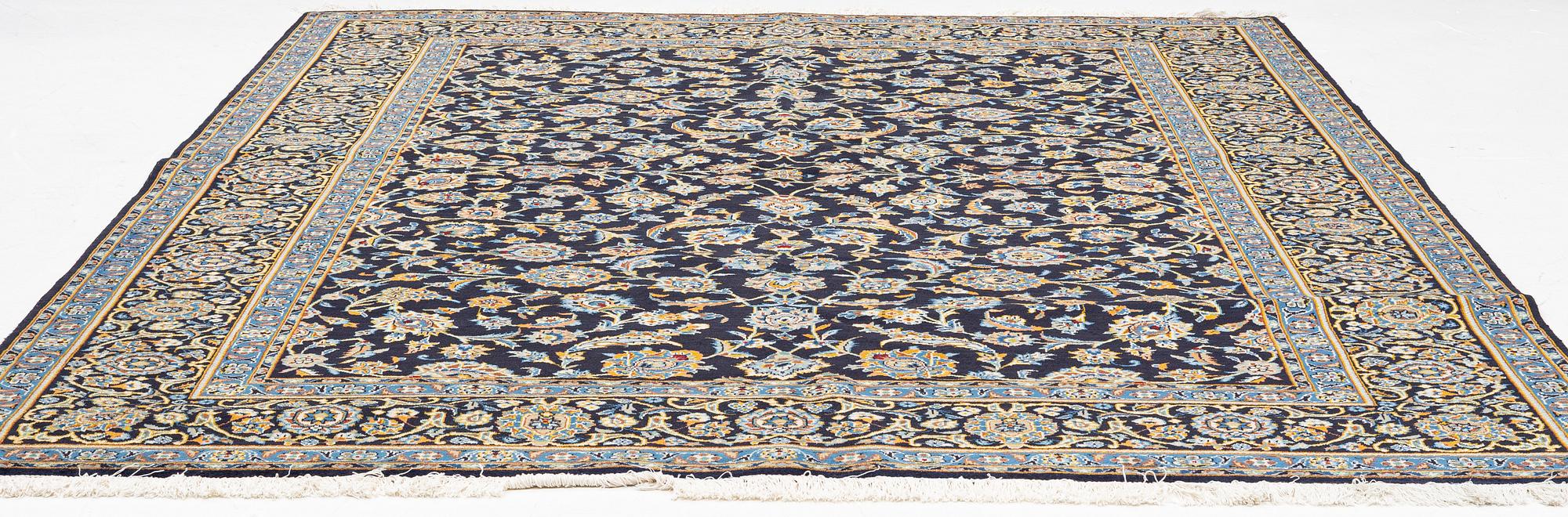 Carpet, Keshan, approx. 340 x 240 cm.