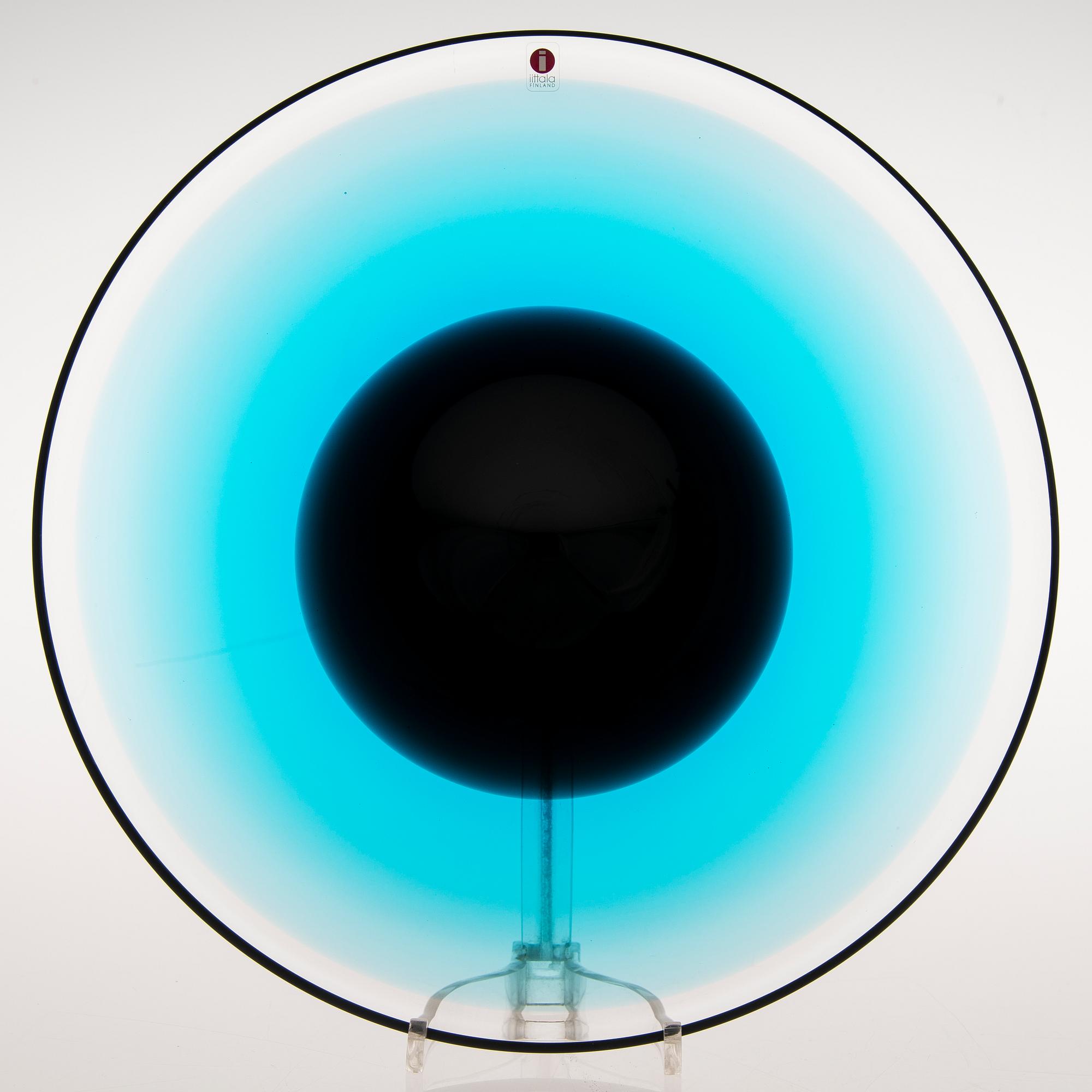 KERTTU NURMINEN, fat, glas, signerad Kerttu Nurminen, Nuutajärvi 57/500.