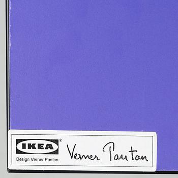 Verner Panton, "Vilbert", stolar 4 st, IKEA 1993-94.