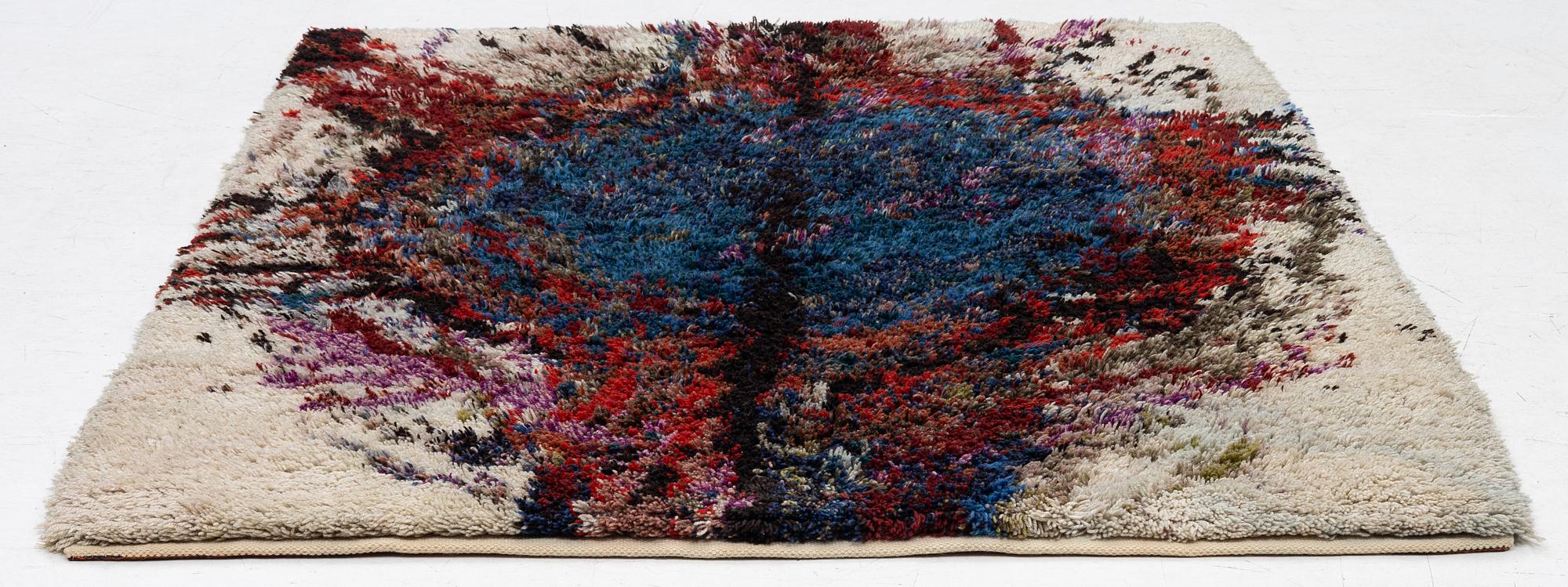 Reino Koski, matta, rya, Neovius, ca 150 x 120 cm.