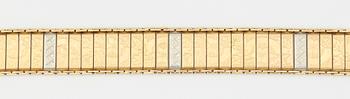 ARMBAND, guld 18k, svensk importstämpel. Vikt ca 15 gram.