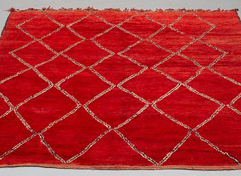 A RUG, Old, Beni Mguild, Morocco, probably, ca 215 x 184 cm.