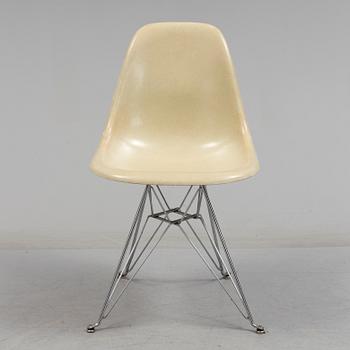 A 'DSR' chair and three loose seat  by Charles & Ray Eames for Vitra, 1960s/70s.