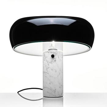 Achille Castiglioni, & Pier Castiglioni, a table lamp, "Snoopy", Flos, Italien, post 1967.