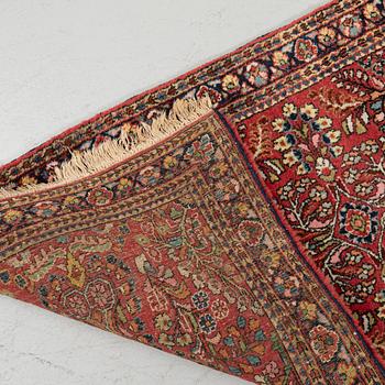 Rug, Sarouk, approx. 150 x 71 cm.