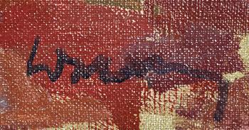 BERTIL WAHLBERG, olja på duk, signerad.