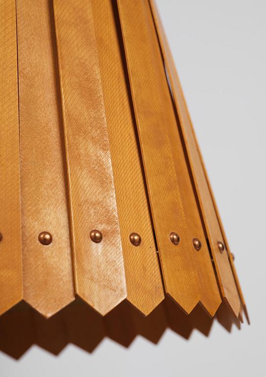 Carl-Axel Acking, & Sven Hesselgren, a "Luxiflax" ceiling lamp, Asea, 1940s.