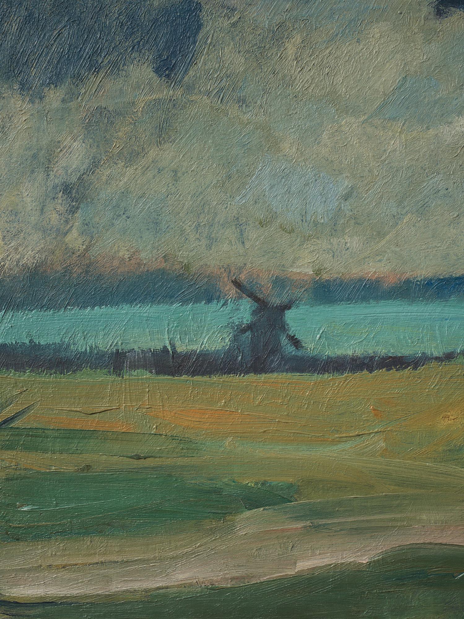 Carl Kylberg, "Kvarn vid havet".