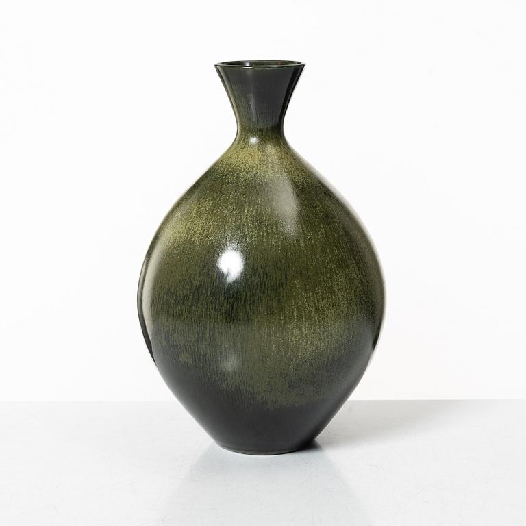 Sven Wejsfelt, a unique stoneware vase Gustavsberg, signed and dated 86.