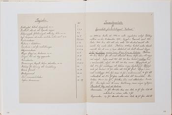 STURE LINDSTRÖM, olja på duk, signerad, samt medföljande bok.