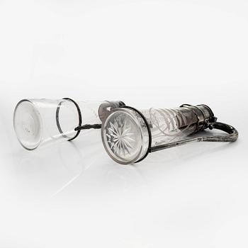 Two wine pitches, around 1900.