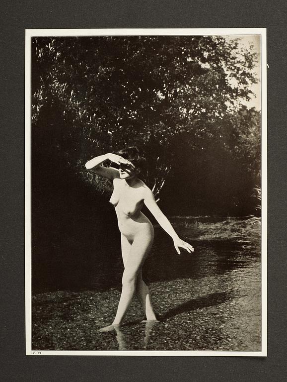 MAPP MED 19 st BILDER, "Eva im Paradies", Tyskland, 1910-tal.