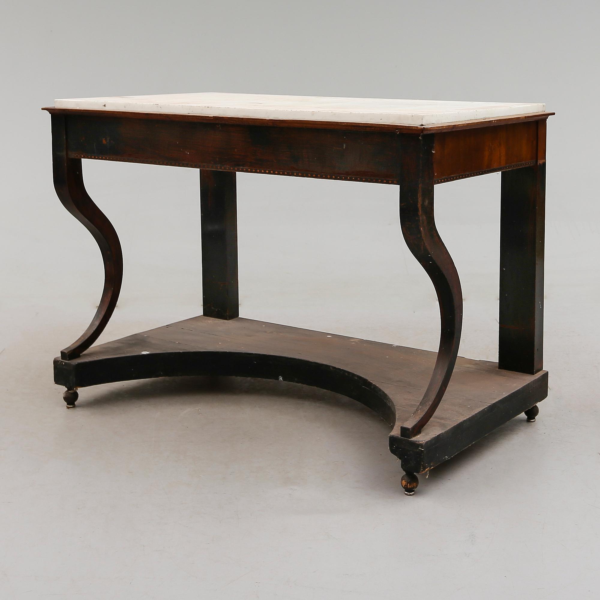 KONSOLBORD, empire, 1800-talets början.