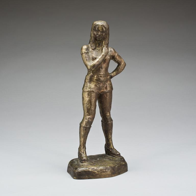 ERIK DEMUTH, skulptur, brons, signerad, numrerad 3/6.