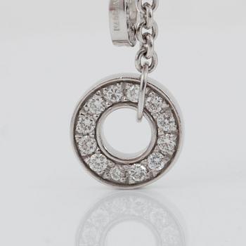 A pair of Bulgari "B.zero 1" brilliant-cut diamond earrings.