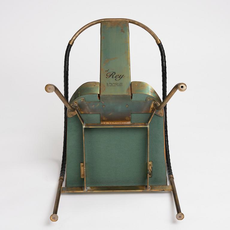 Mats Theselius, an 'El Rey' armchair, ed. 340/360, Källemo, Sweden post 1999.