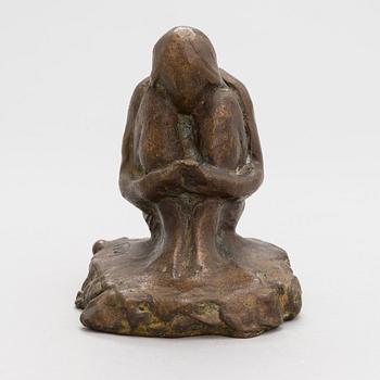 Emil Wikström, "Sittande flicka".