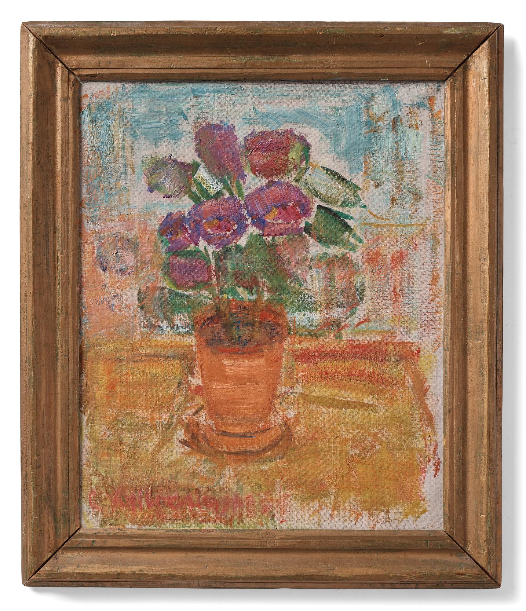 Carl Kylberg, "Blommor i kruka".