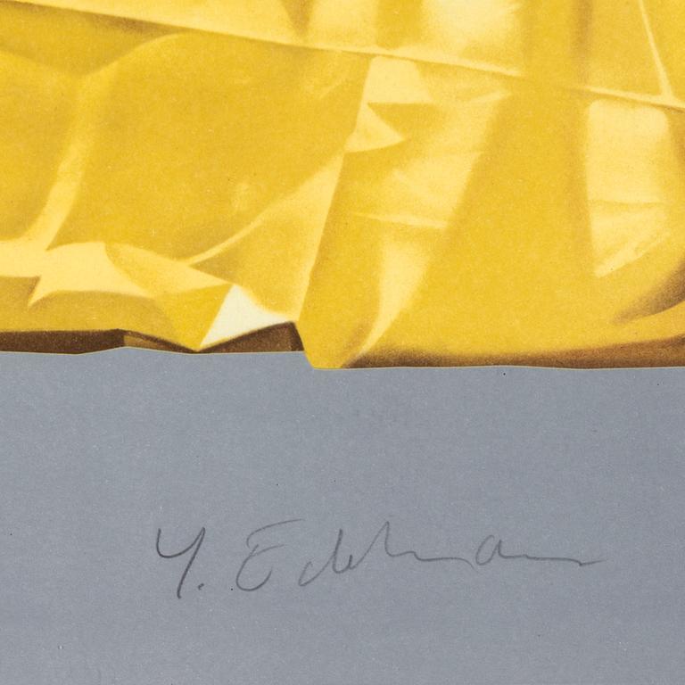 YRJÖ EDELMANN, a colour lithograph, signed and numbered 238/360.