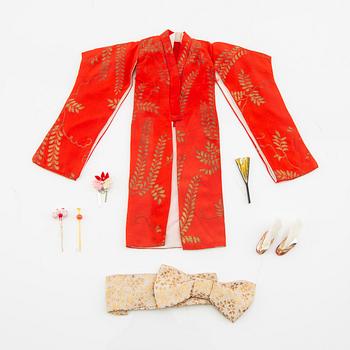 Barbie clothes 6 sets,Ken clothes 1 set.vintage Including "Miss Astronaut" Mattel 1965, "Arabian Nights" Mattel 1964-65.