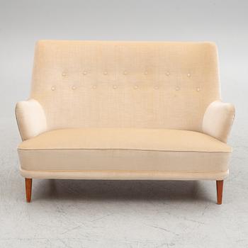Carl Malmsten, sofa, Samsas, second half of the 20th century.