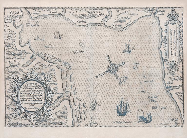 A NAUTICAL CHART.