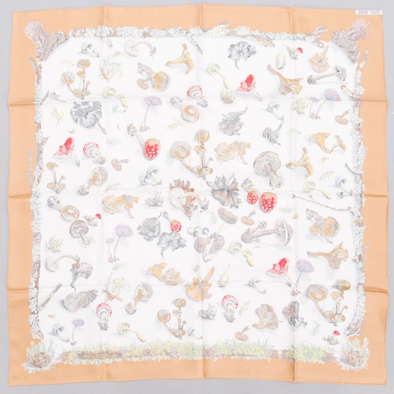 HERMÈS Champignons SCARF.