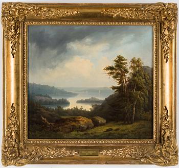 OLOF HERMELIN, attributed to, oil on canvas, signed and dated -50 O.H.