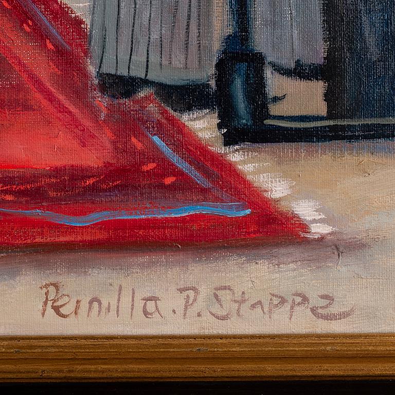 PERNILLA STAPPE, olja på duk, signerad.