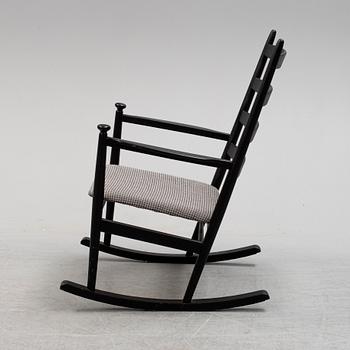 ROCKING CHAIR, Niels Eilersen, Denmark, probably 1960s.