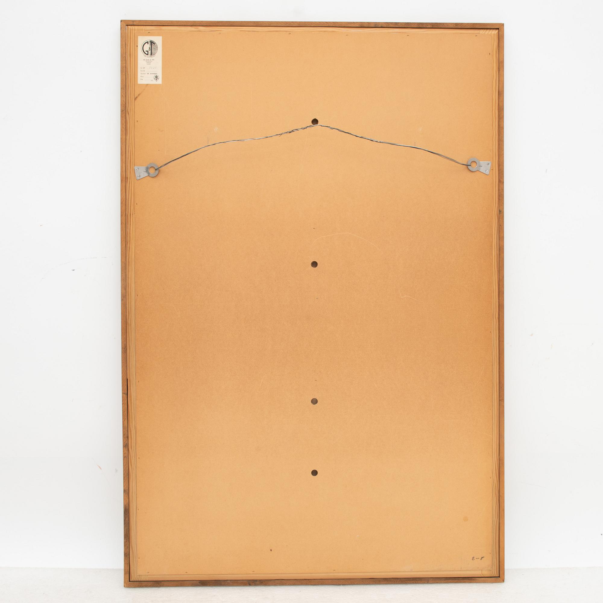 Mirror, Glas & Trä, Hovmantorp, mid-20th century.