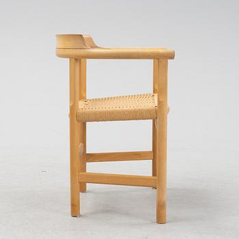 Hans J Wegner, a 'PP52/PP62 Captain's Chair' chair, PP Møbler, Denmark.