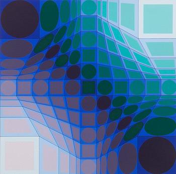 Victor Vasarely, Optical composition.