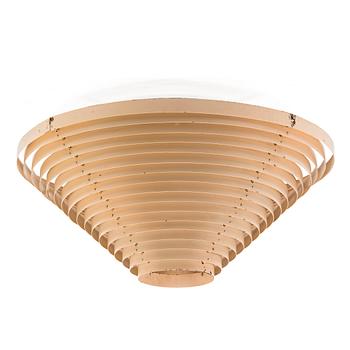 Alvar Aalto, an early 1950s 'A22' ceiling light for Valaistustyö.